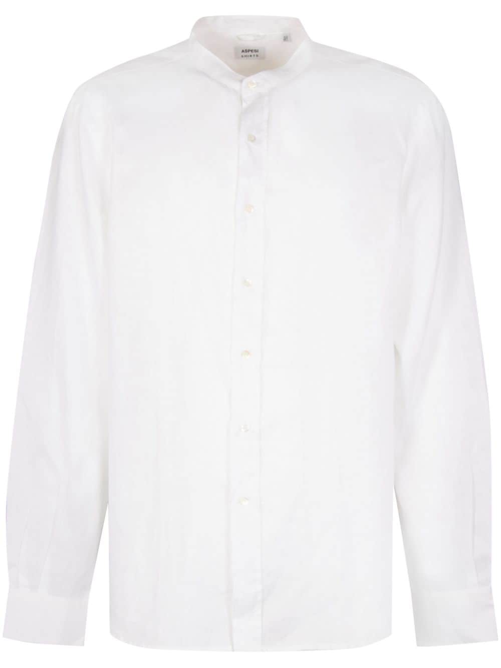 ASPESI linen shirt - White