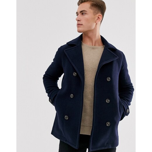 dark navy peacoat