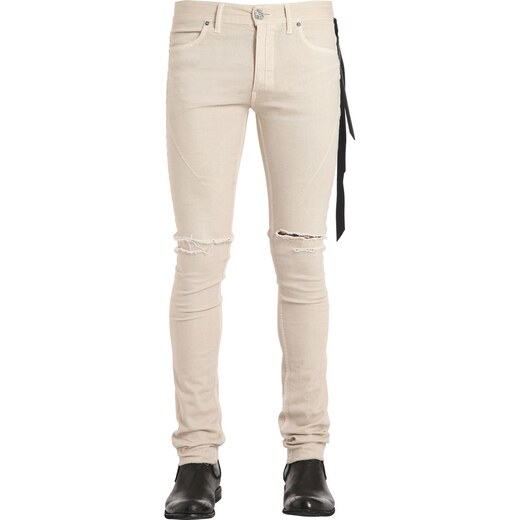 SEIGEKI 16cm Skinny Vanilla Beige Jeans - GLAMI.eco