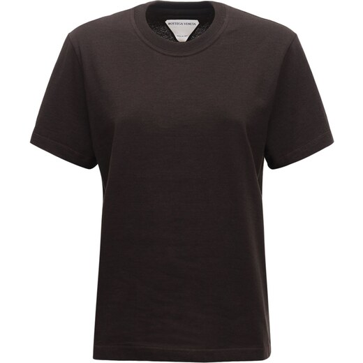 Bottega Veneta® Men's Light Cotton T-Shirt in Camelia. Shop online