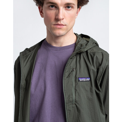 patagonia houdini jacket industrial green