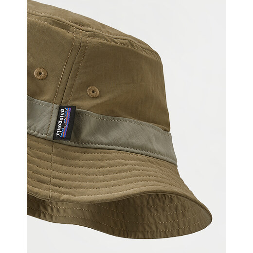 Patagonia Wavefarer Bucket Hat Ash Tan 