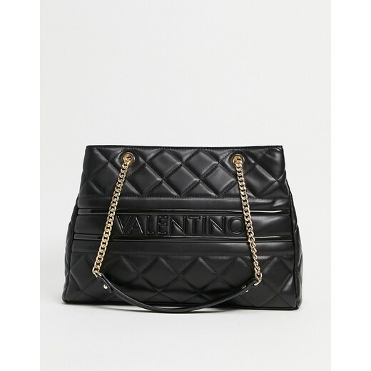 Valentino Bags Valentino Ada quilted embossed tote bag with chain