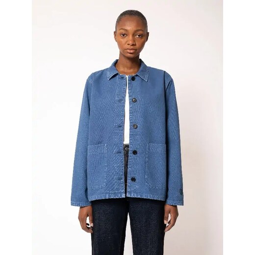 Nudie Jeans Nina Worker Jacket French Blue Jackets