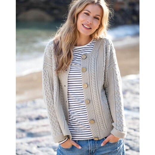 celtic and co boyfriend cardigan