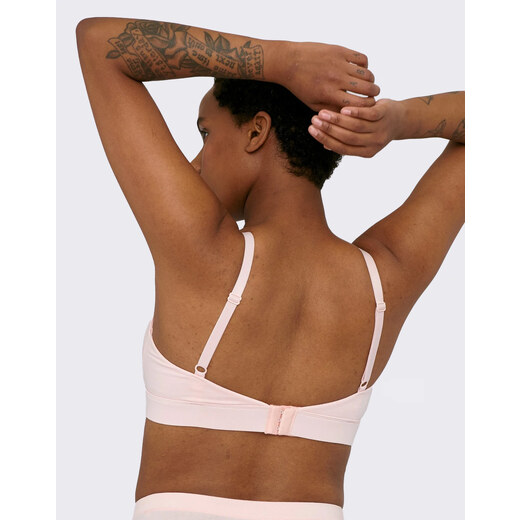 Organic Basics Women's Organic Cotton Rib-Flex Tank Bra