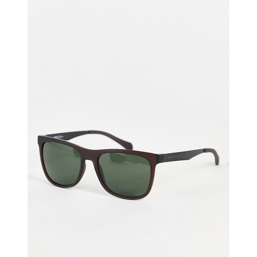 adviseren constante beet BOSS by Hugo Boss Hugo Boss classic sunglasses in black and grey 0868/S-Brown  - GLAMI.eco