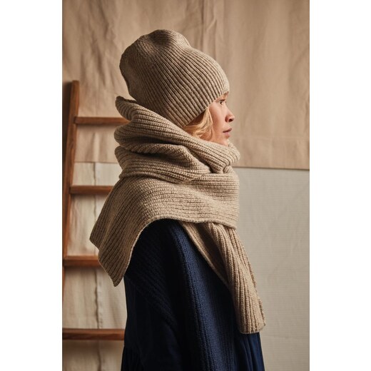 CAMILLE Scarf - 100% Natural Wool - L'Envers – L'ENVERS