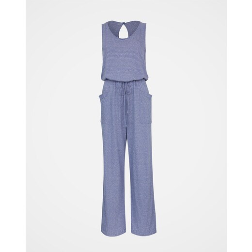 Celtic & Co. Linen/Cotton Sleeveless Jumpsuit 