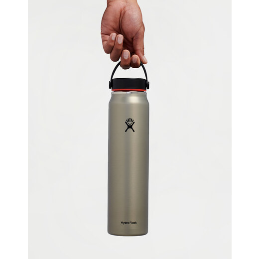 Hydro Flask 40 oz Lightweight Wide Mouth Trail Series - Insulated Bottle -  1182 ml - Slate