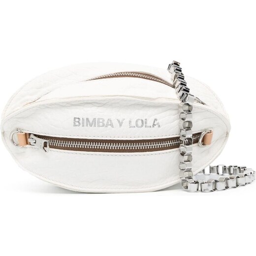 Bimba y Lola logo-patch Crossbody Bag - Farfetch