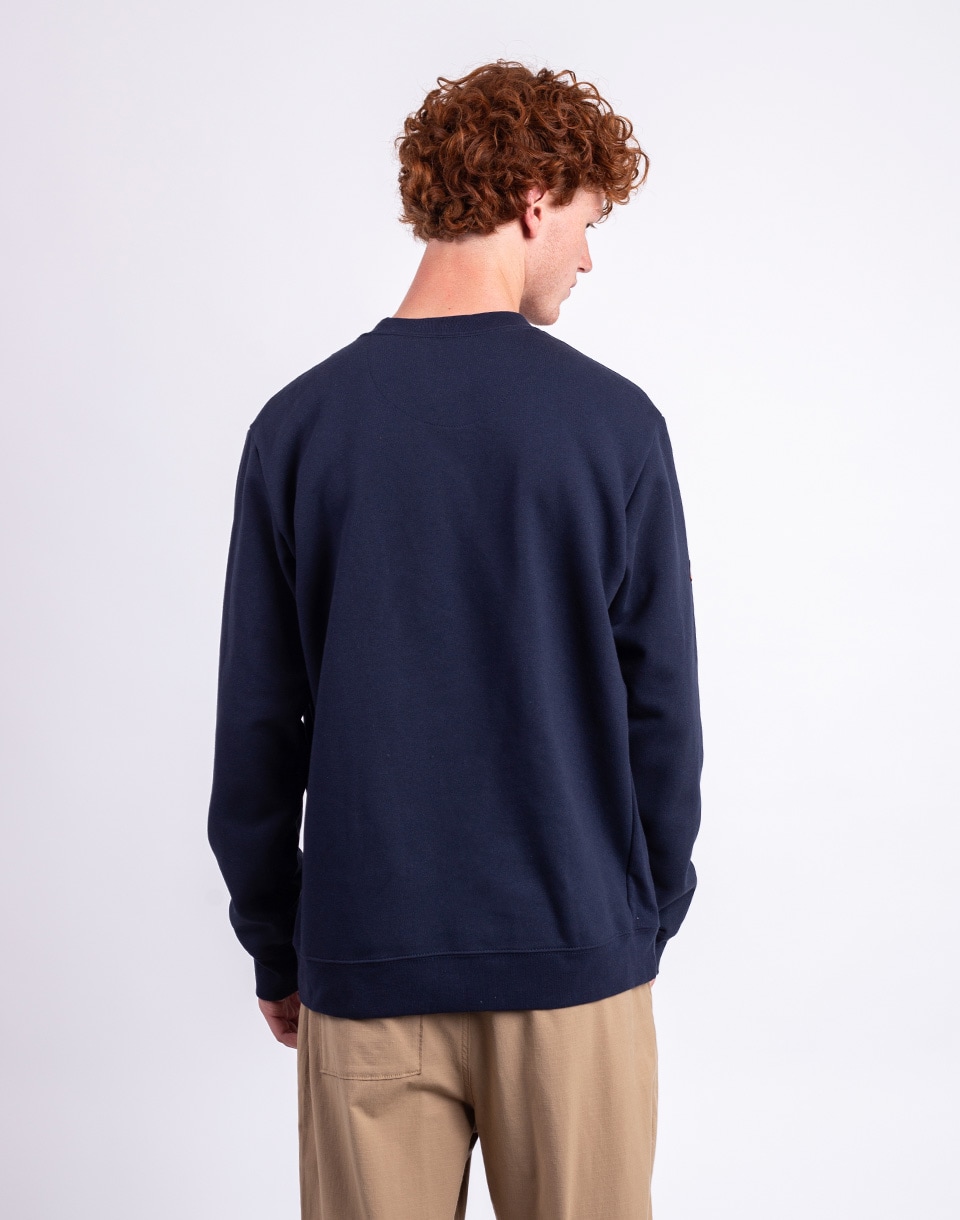 Patagonia Fitz Roy Icon Uprisal Crew Sweatshirt New Navy