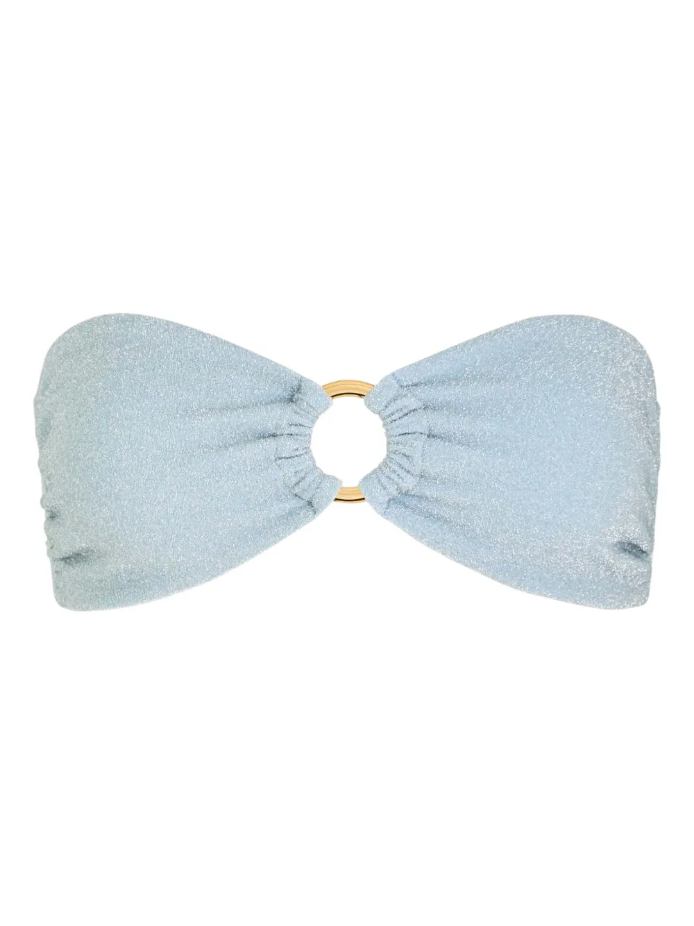 AWAY THAT DAY Acapulco bandeau bikini top - Blue