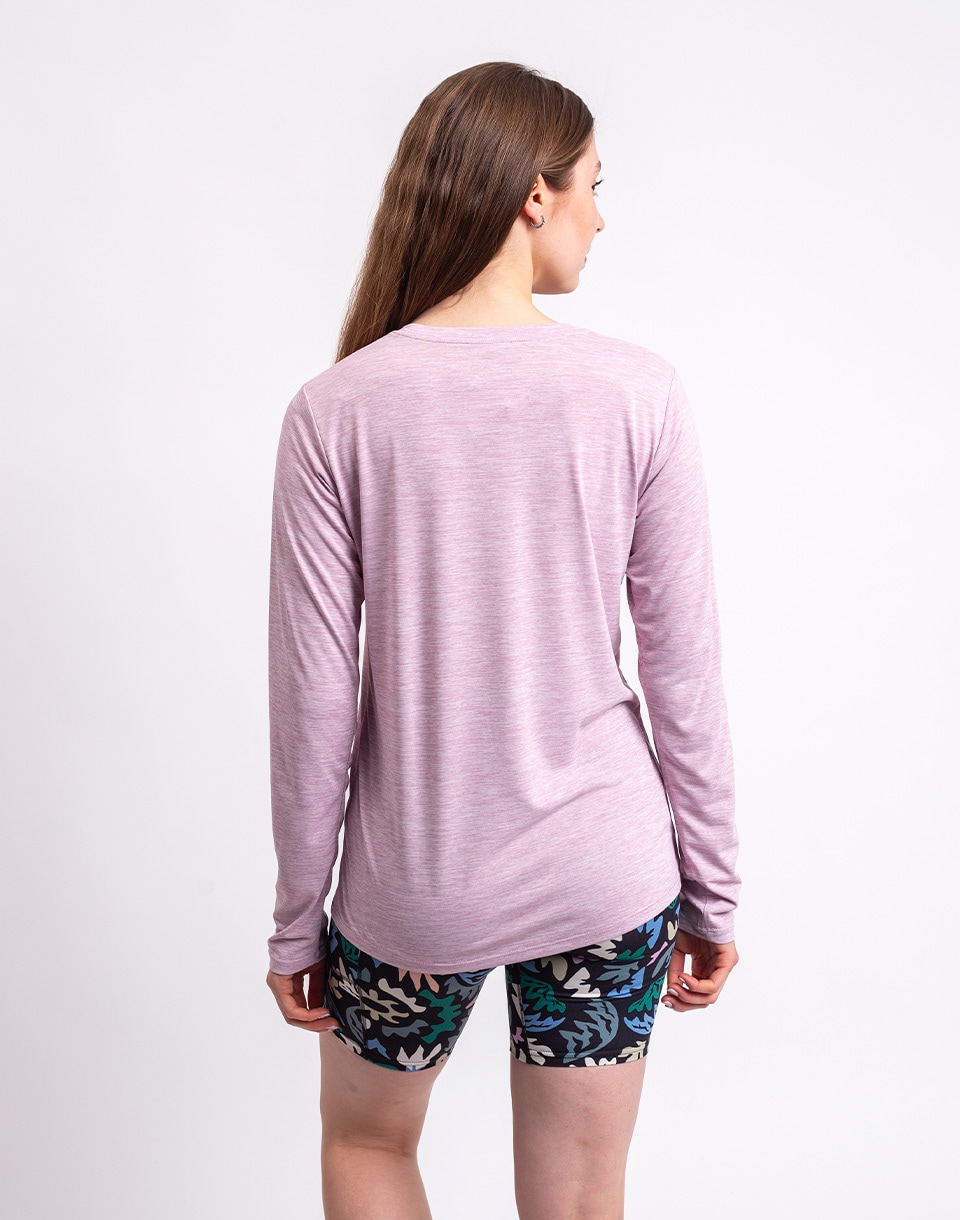 Patagonia W's L/S Capilene Cool Daily Shirt Quiet Violet