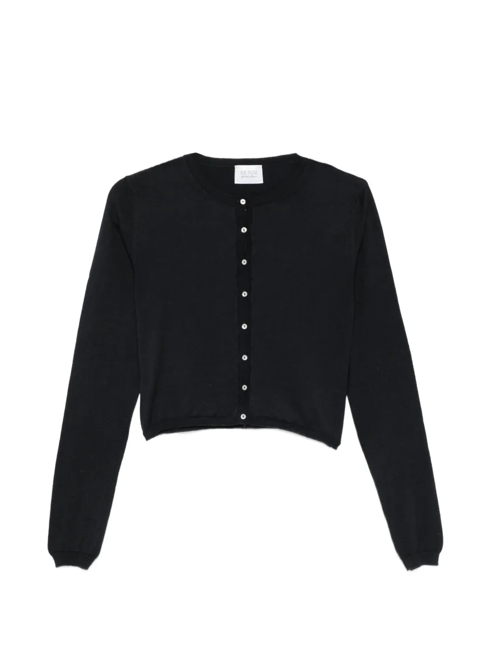 BeYou buttoned knitwear - Black