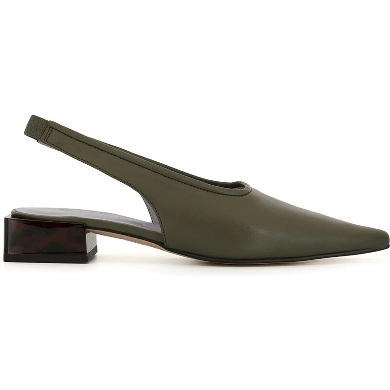 Ganni on sale slingback pumps