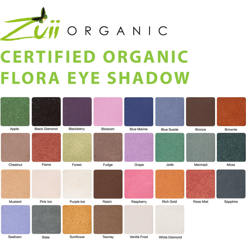 Zuii Organic Zuii bio oční stíny 1,5 g