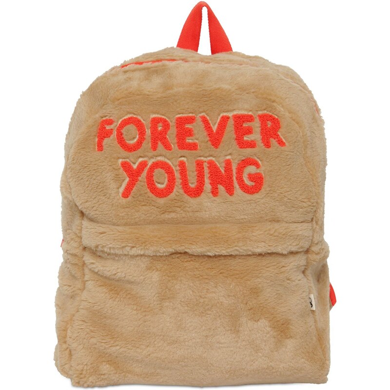 Mini faux fur backpack online