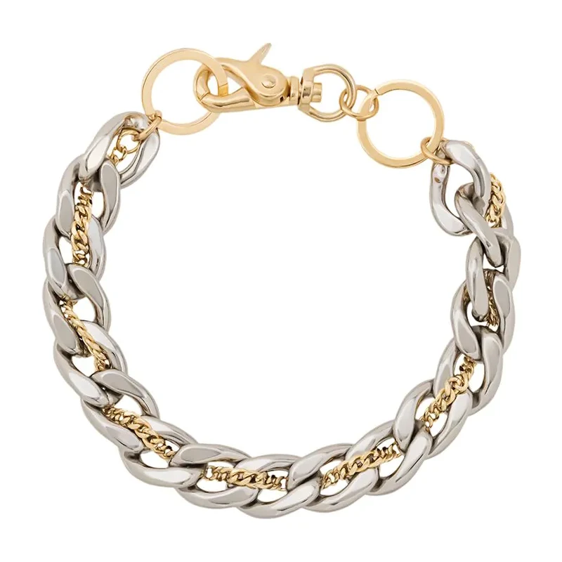 sacai Logo Chain Layered Necklace-