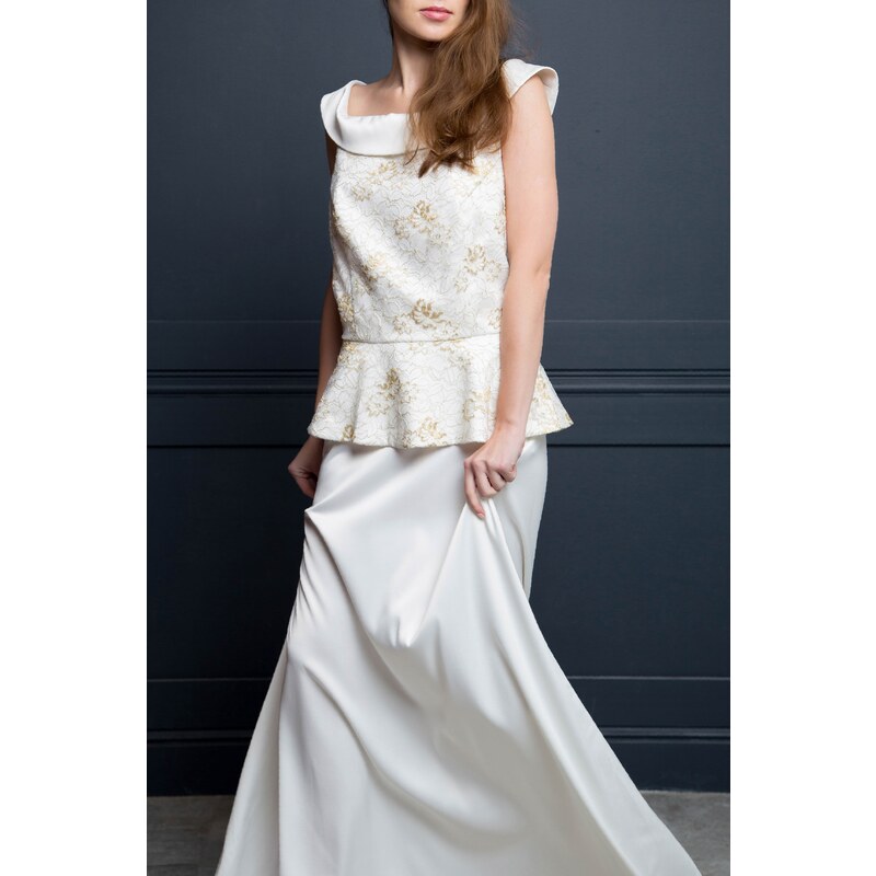 Dressarte Paris Long white skirt