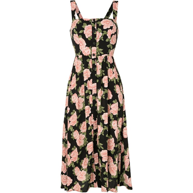 Reformation Saltillo midi dress - Black - GLAMI.eco