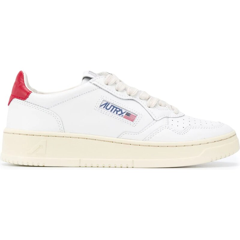 スニーカー AUTRY Woman Sneakers White PTLW TA01 Autry Medalist W *Leather / Suede* Sneaker » Buy online now!