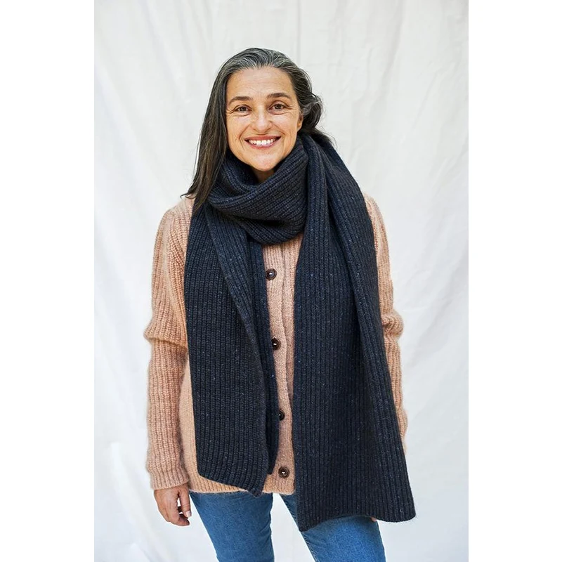 CAMILLE Scarf - 100% Natural Wool - L'Envers – L'ENVERS