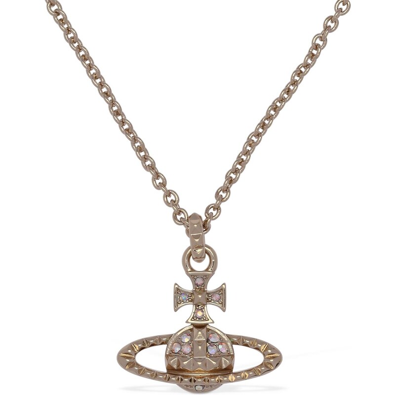 Vivienne Westwood Mayfair Bas Relief Embellished Orb Necklace | Lyst