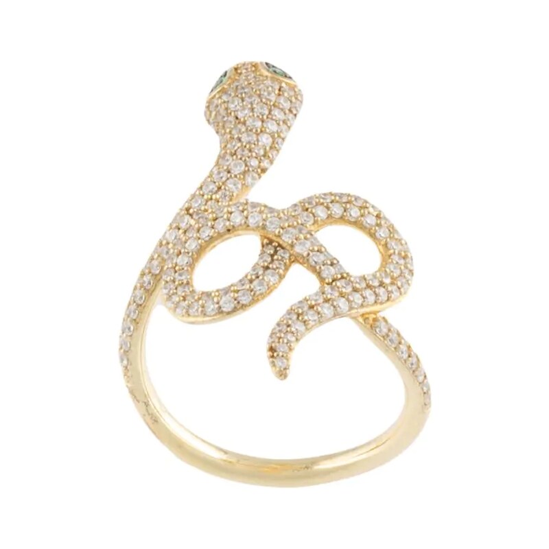 apm Monaco スネークデザインリング