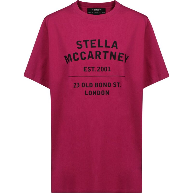 STELLA MCCARTNEY MEN'S 601849SMP866063 PURPLE COTTON T-SHIRT
