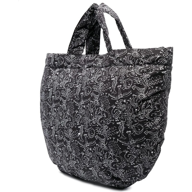 10 CORSO COMO printed tote bag - Black