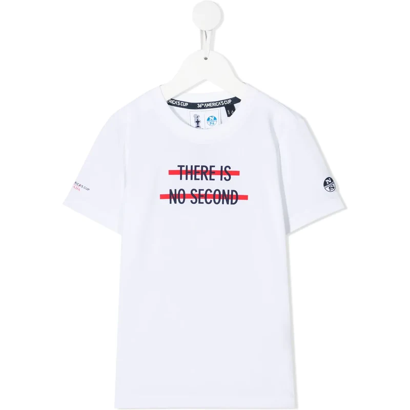 North Sails Kids logo-print Cotton T-shirt - Farfetch