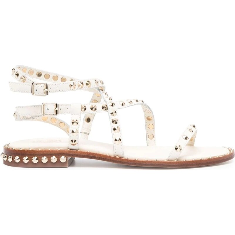 ASH Petra leather gladiator sandals White GLAMI.eco