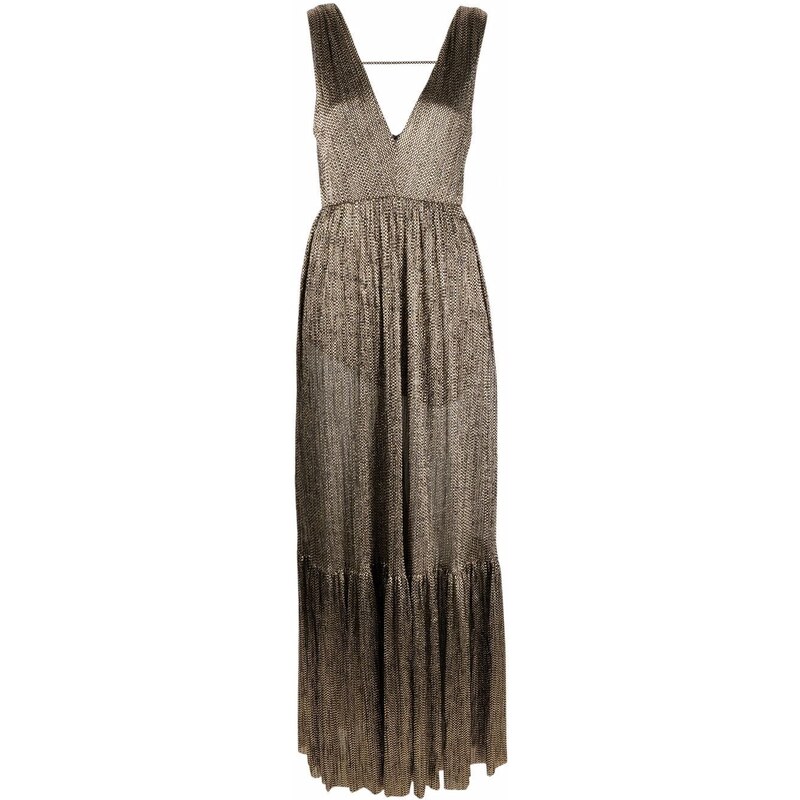 Sabina musayev clearance ray dress gold