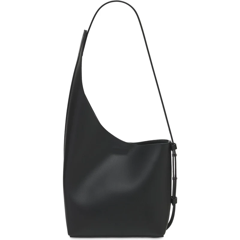 Aesther Ekme Demi Lune Smooth Leather Shoulder Bag In 167 Lark