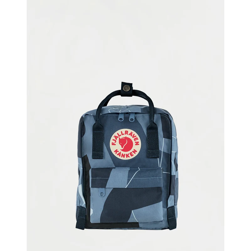 Fjallraven Kanken Art Mini Backpack in Ocean Deep‎ Fjallraven Kanken Art Water Resistant Mini Backpack - Ocean  main image 2