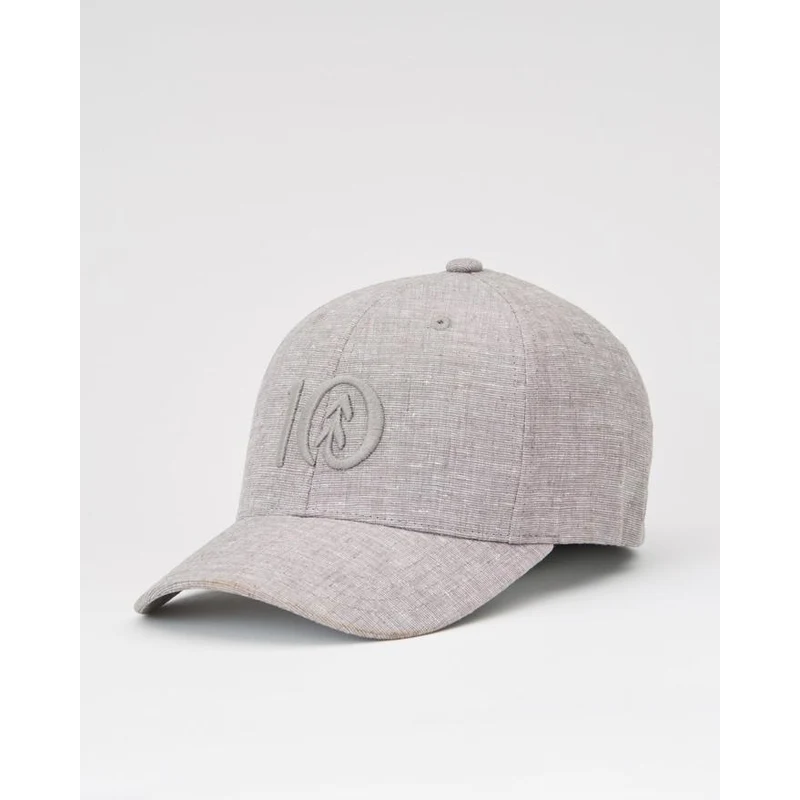 Tentree Unisex Logo Hemp Thicket Hat, Gargoyle Grey Heather