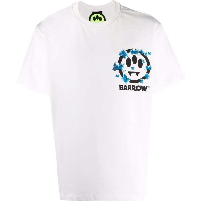 Barrow graphic-print Shirt - White