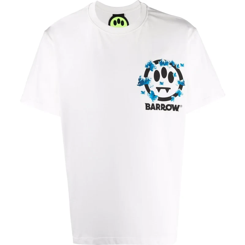 BARROW Teddy-Bear Motif logo-print T-shirt - Farfetch