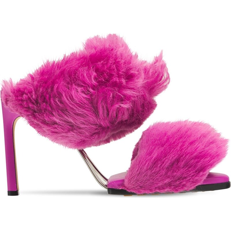 Bottega veneta discount fluffy heels