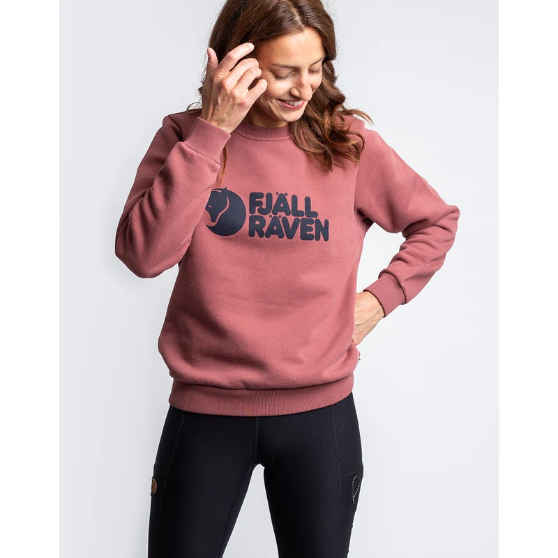 (取寄) フェールラーベン レディース ロゴ セーター Fjllrven women Fjallraven Fjallraven Logo Sweater Mesa Purple Women's】Fjallraven Logo Sweater W | FJALLRAVEN,FLEECE