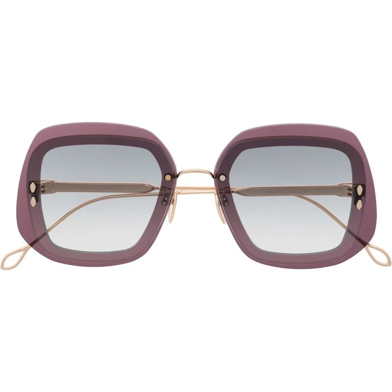 Isabel Marant Eyewear oversized frame sunglasses - Purple