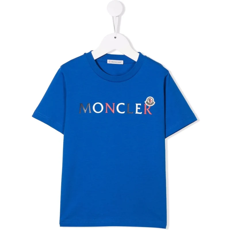 Moncler Logo-Print Cotton T-Shirt