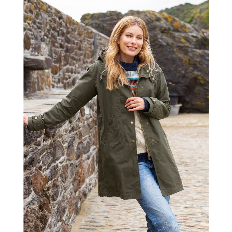 Celtic Womens Waxed Cotton Jacket Katrina