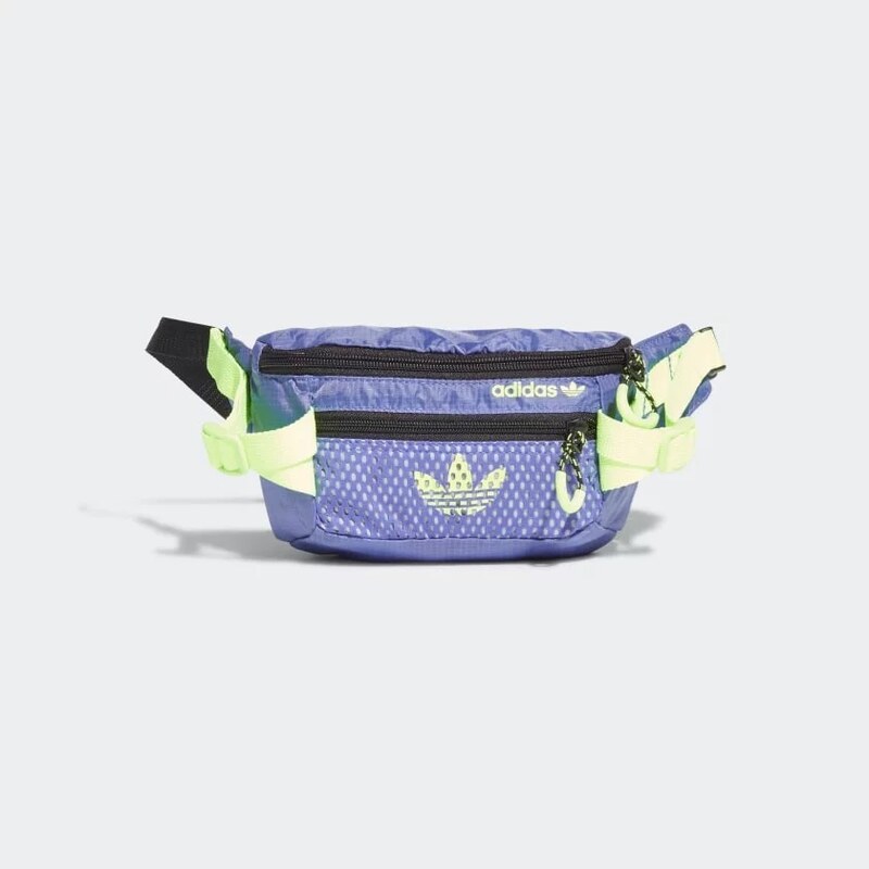 Adidas Originals adidas Adventure Waist Bag Small Purple Black Signal Green GN2234 GLAMI.eco