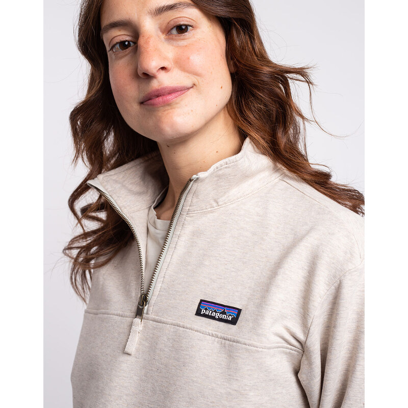 Patagonia Women's Ahnya Fleece Pullover (Dyno White) - Sweaters