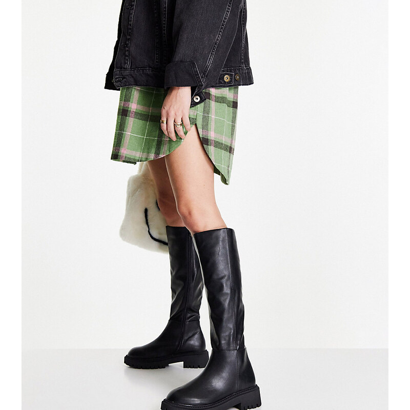 London rebel over on sale the knee boots