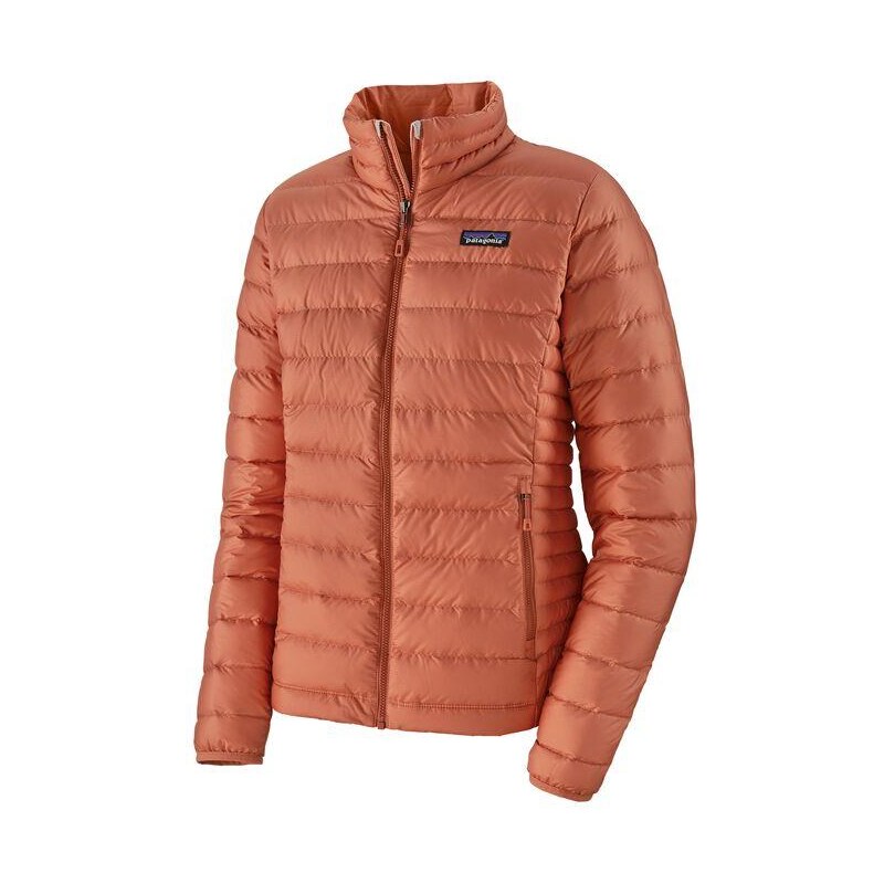 Patagonia down sweater sunset hot sale orange