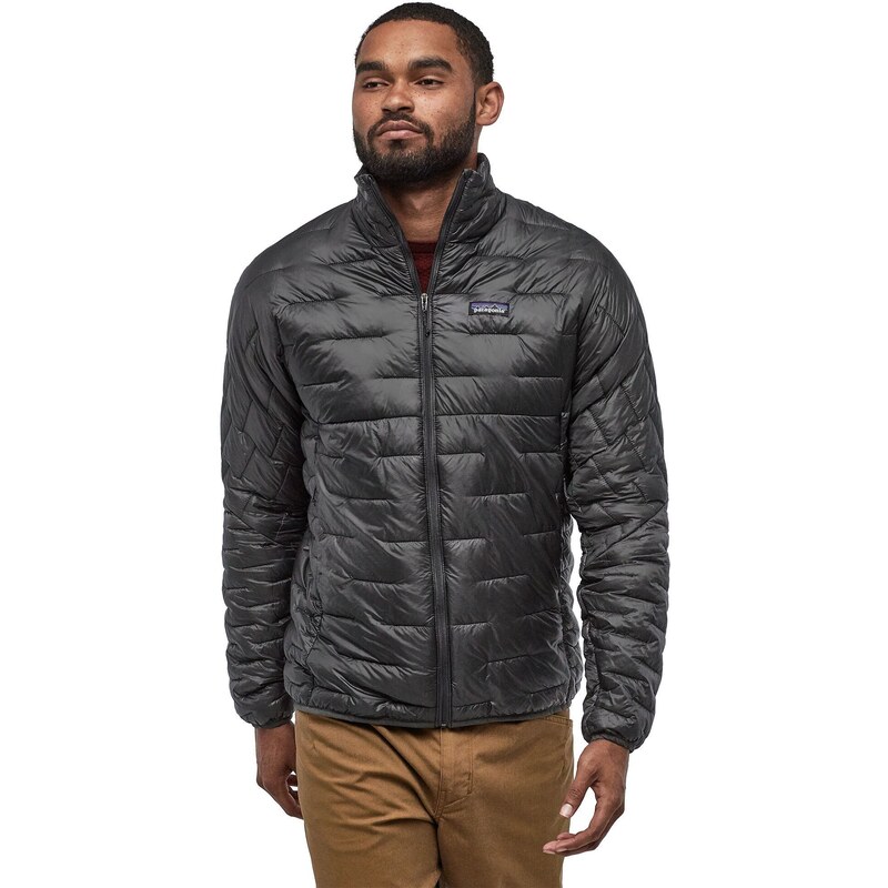 Patagonia Men's Micro Puff Jacket - Fair Trade Certified sewn, Forge Grey /  S