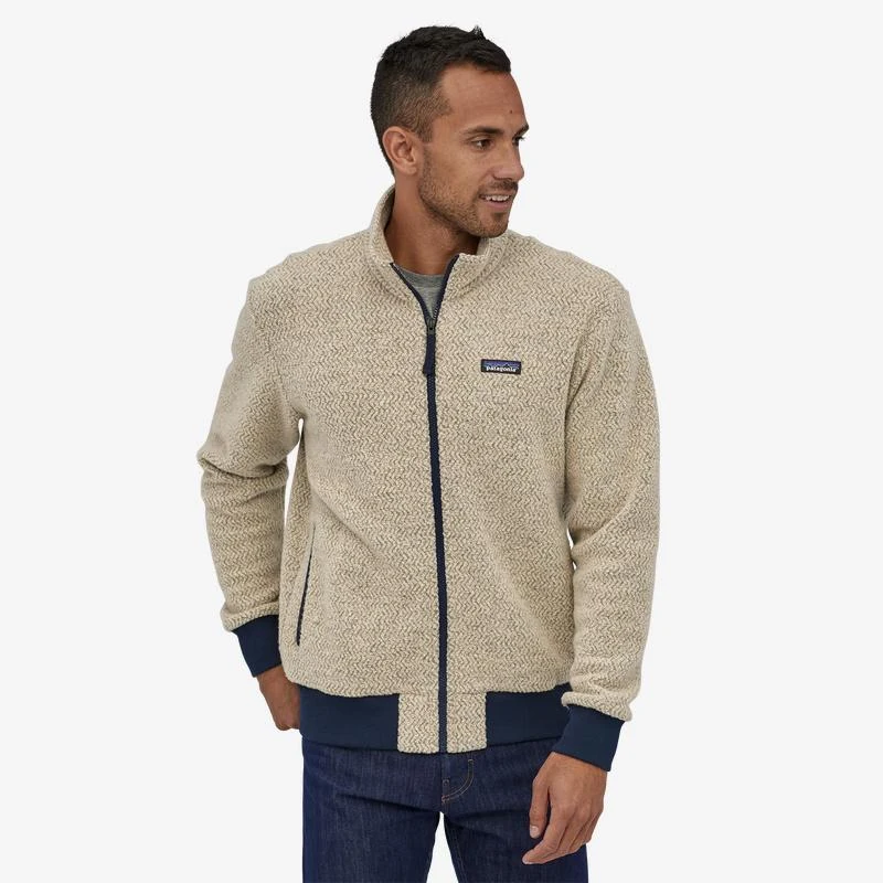 Men's woolyester fleece jacket on sale